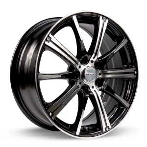RTX Wheels – Spark – Black – 15″x6″ 45mm – Summer Wheels – 081006